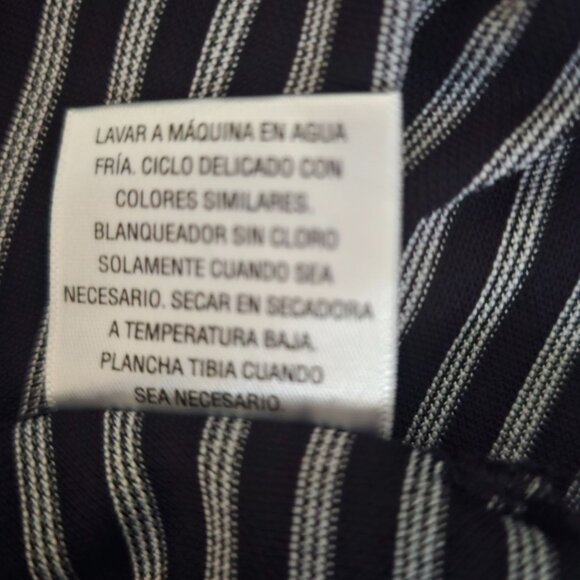 Greg Norman For Tasso Elba Five Iron Play Dry Striped Short Sleeve Polo Shirt M - Picture 9 of 11